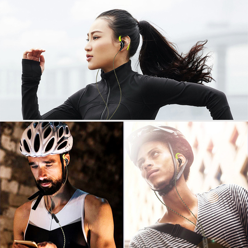 Sicneka Super Bass Sports Headphones HiFi Earphones Sweatproof Running Headset With Microphone For iphone Samsung xiaomi