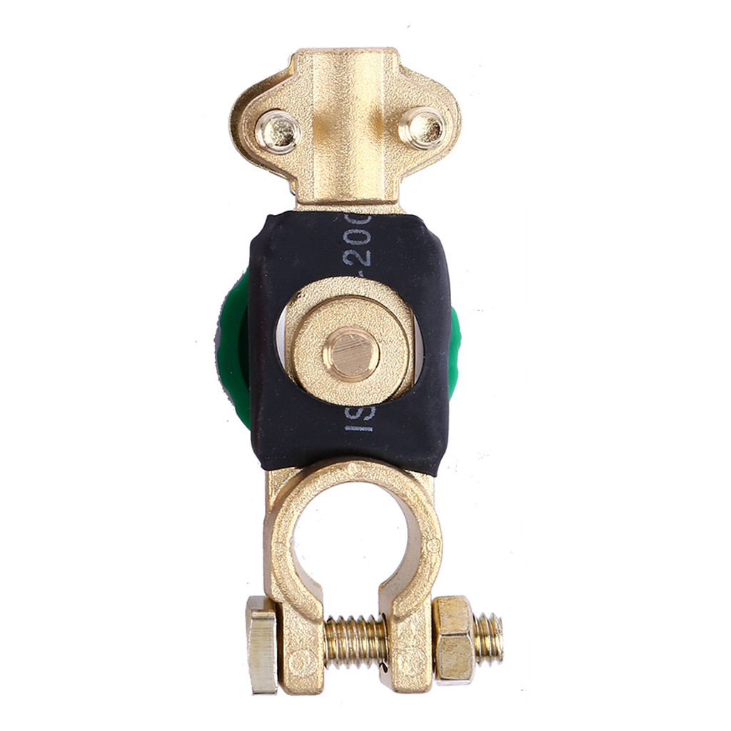 Copper Battery Terminal Link Switch Quick Cut-off Disconnect Isolator Switch Auto Car Accessories