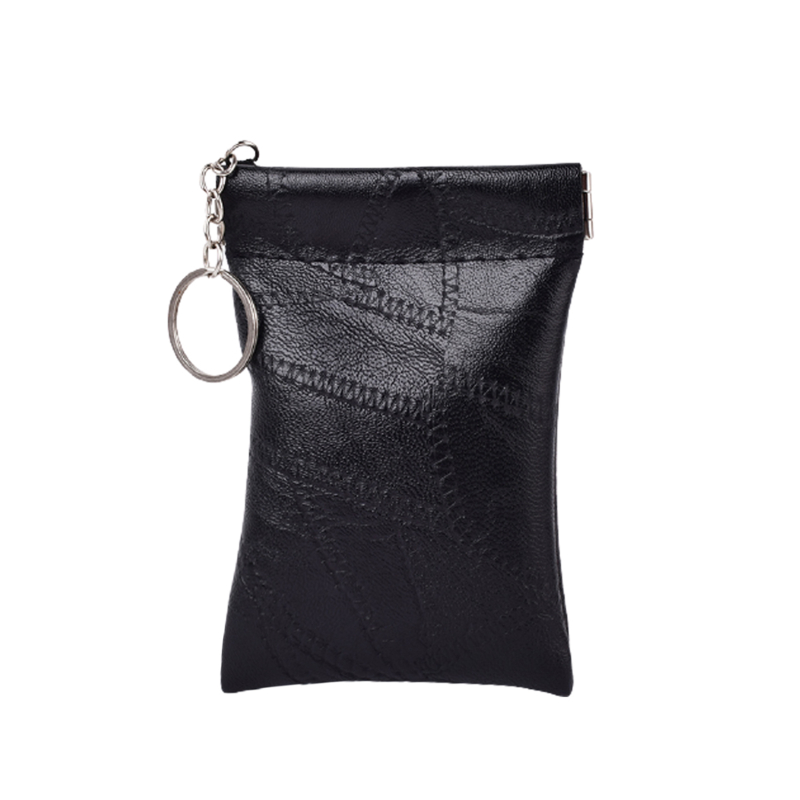 High Capacity Key Wallet Women Men Coin Housekeeper Keychain Purse Organizer Bag Car Keys Cover Simple Key Holder Case: green