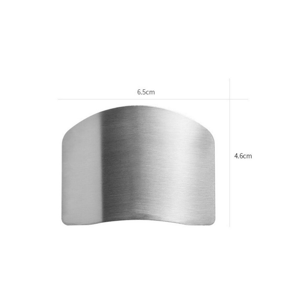 Protector de corte y rebanado de punta de los dedos de acero inoxidable para evitar herramientas de cocina prácticas que se producen trituración y lijado