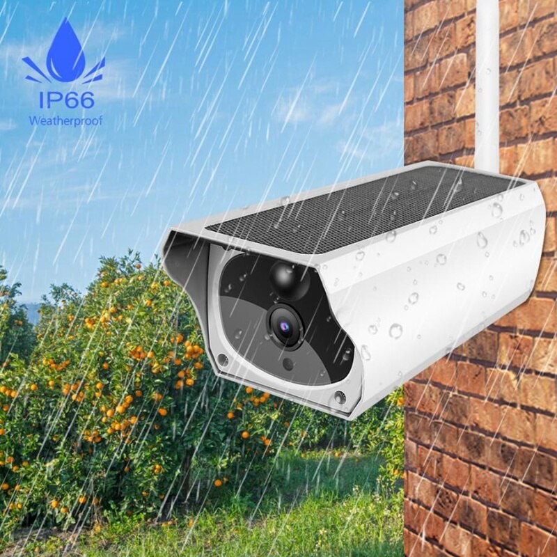 1080P Zonne-energie Ip Camera 4X Zoom 2MP Wifi Draadloze Waterdichte Nacht Vesion App Remote Monitor Indoor Outdoor Beveiliging camera