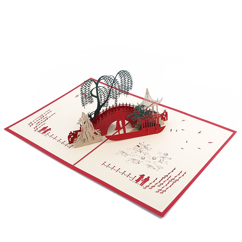 3d popup-kort bursdagskort til jentebarn valentinsdag bursdagskake gratulasjonskort postkort kort med konvolutt: Stil 23