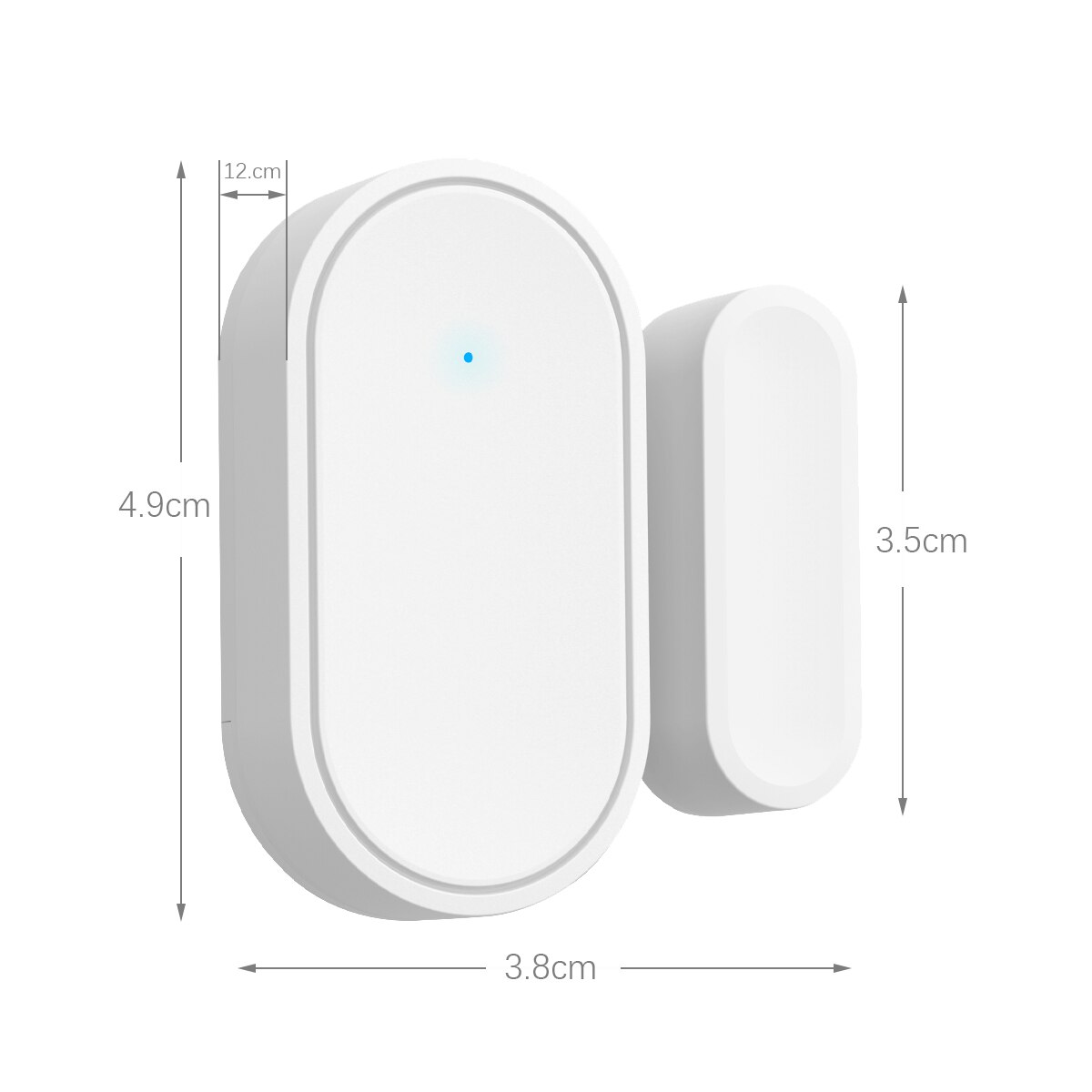CPVAN Tür Sensor 433mhz Tür Offen/Geschlossen Detektoren Hause Alarm Kompatibel Mit Heimat Sicherheit Alarm System