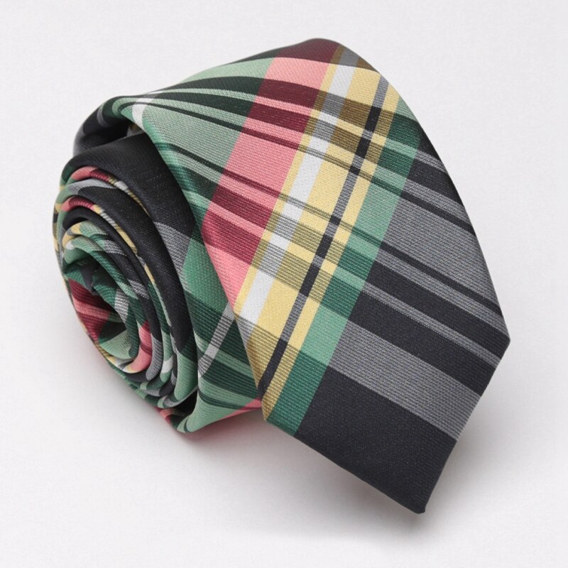 Herre slips stripe dot jacquard slips afslappet formel kjole slips til mænd bowtie bryllup forretning fest tilbehør: Yj -1a-m2