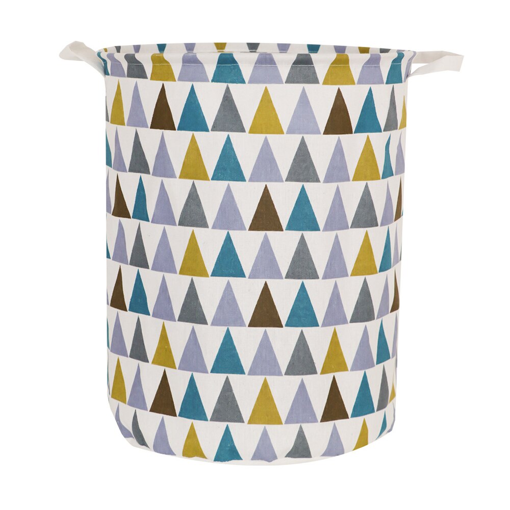 Big Capacity Laundry Clothing Basket Water-resistance Bin Cotton Dirty Clothes Toy Storage Linen Tidy Pocket Washing Machine: Style 7