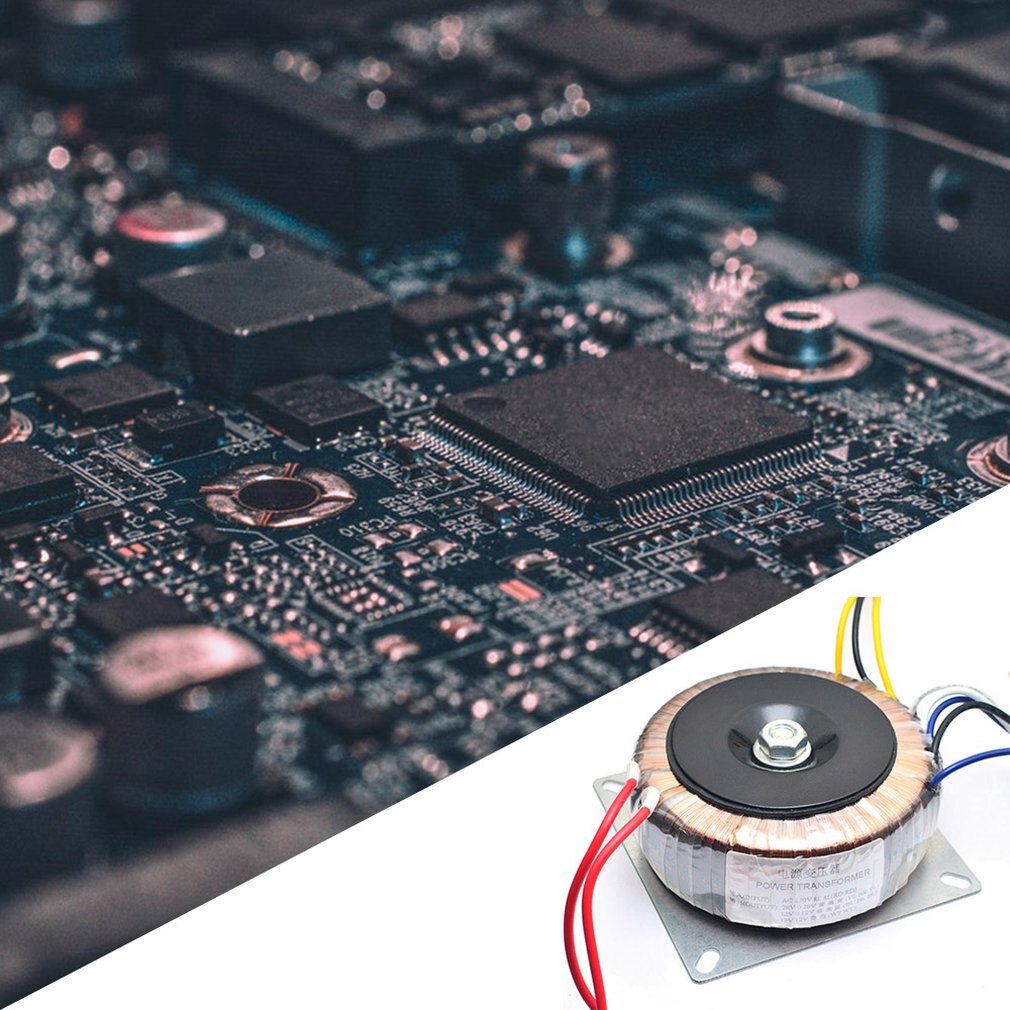 200W AC220V/110V toroidal transformers Dual 28V Power Adapter DAC Preamp Amplifier Ring Transformer