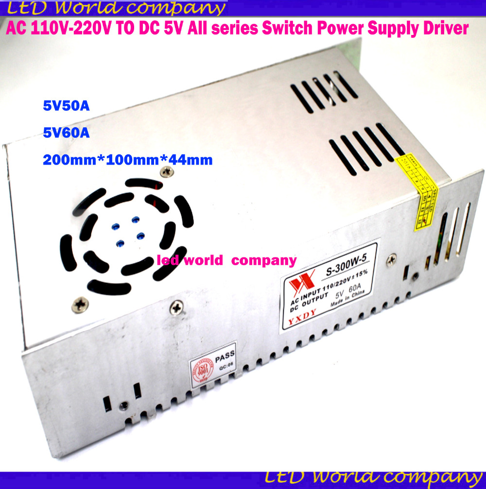 Factory Directly Sell AC 850V-240V TO DC 5V Full range of power supply Switch Power Supply Driver Adapter LED Strip Light