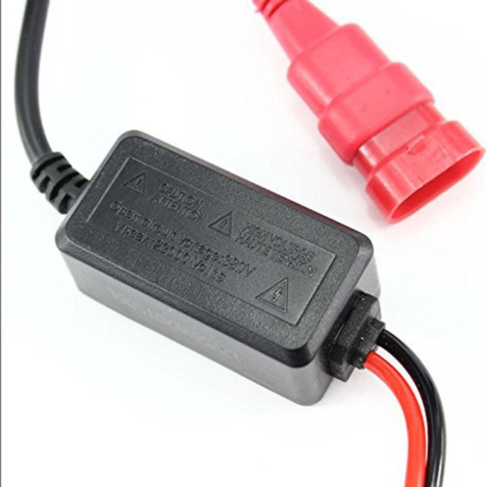 Lámpara de xenón modificada para coche, balasto Universal Hid de aluminio, Kit de conversión Universal, 35W de CC delgado de balasto, 1 pieza