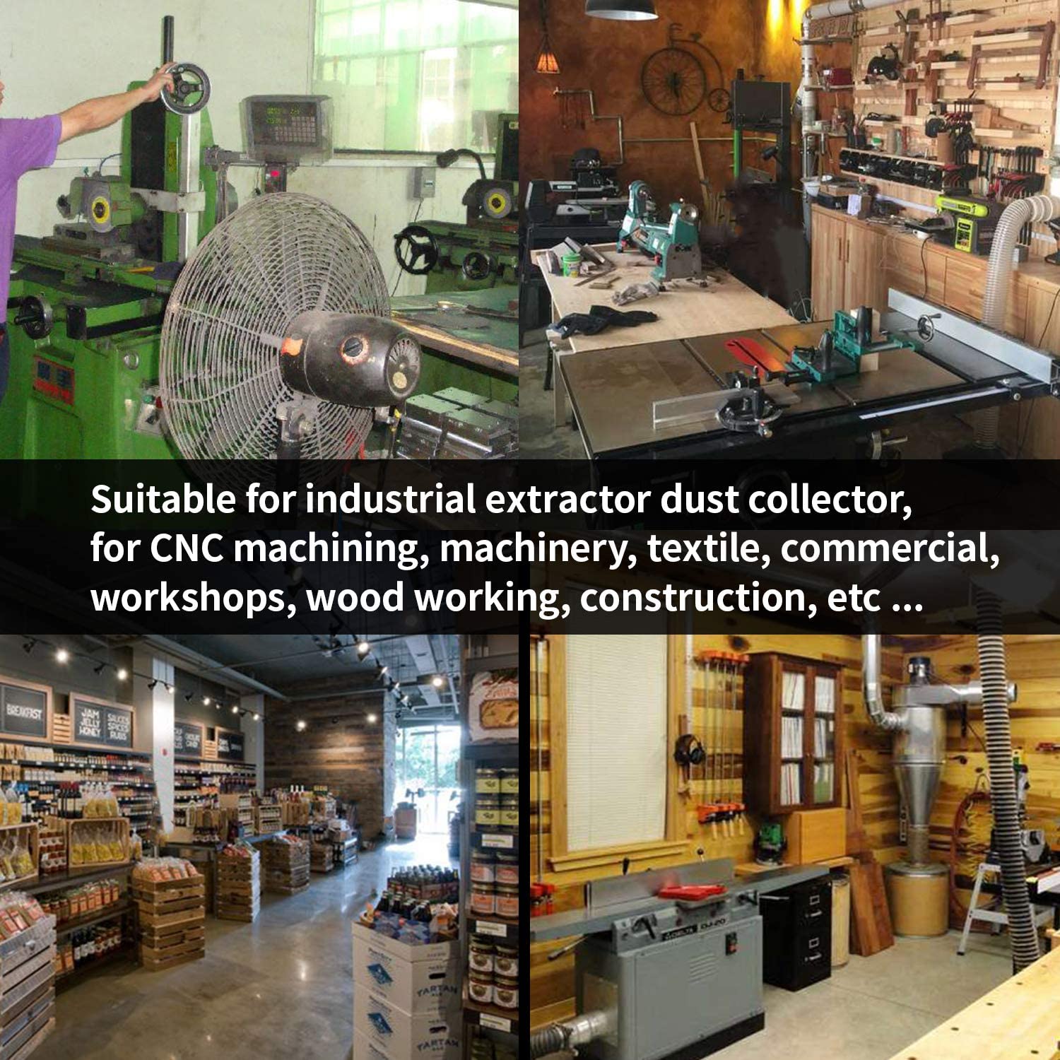 Cyclone Dust Collector Dust Collection Dust Separator Shop Vac Accessories