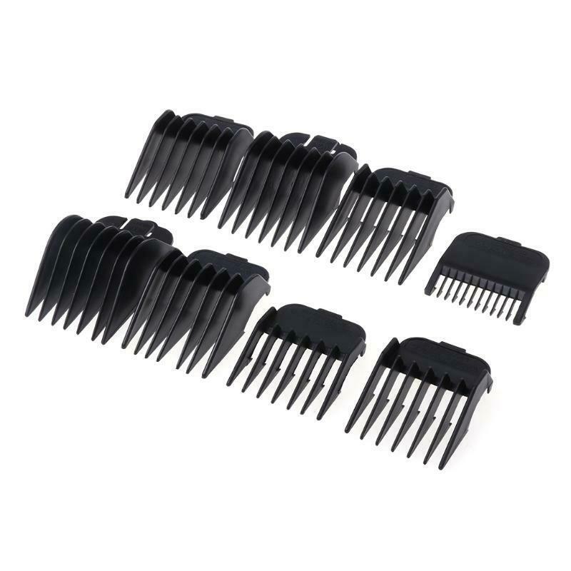8pcs/Set Universal Hair Clipper Limit Comb Guide Attachment Size Barber Replacement Hair Styling Tools Accessories: 01