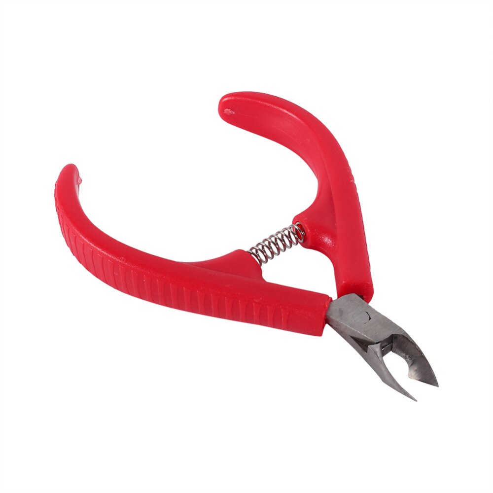 Tijeras para cutículas de uñas de acero inoxidable, cortador de uñas, alicates para cutículas de dedos, tijeras de manicura, cortador, herramientas para pedicura