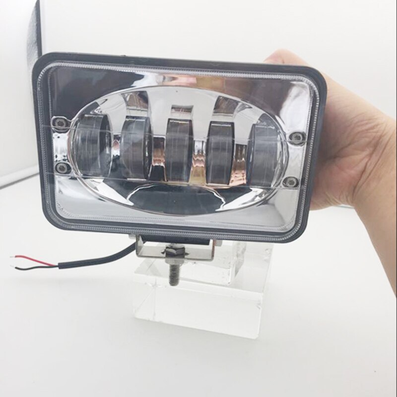 Yait bil led light bar 50w 6 tum led arbetsljus översvämningslampa för bil lastbil trailer suv offroads båt 12v 24v 4 x 4 4wd