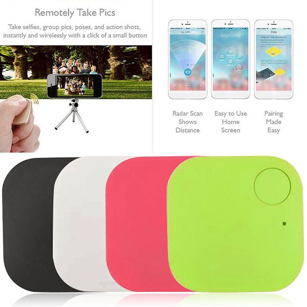Quad-square draadloze anti-verloren apparaat tracker locator object-seeker tracker tweeweg alarm anti-verloren apparaat