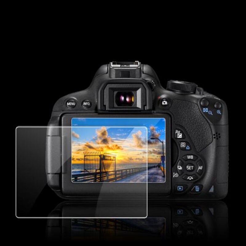 Gehard Glas Lcd Screen Protector Film Voor Canon Eos 650D 70D 700D 750D 760D 77D 9000D 80D 800D Rebel T4i t5i T6i T7i Camera