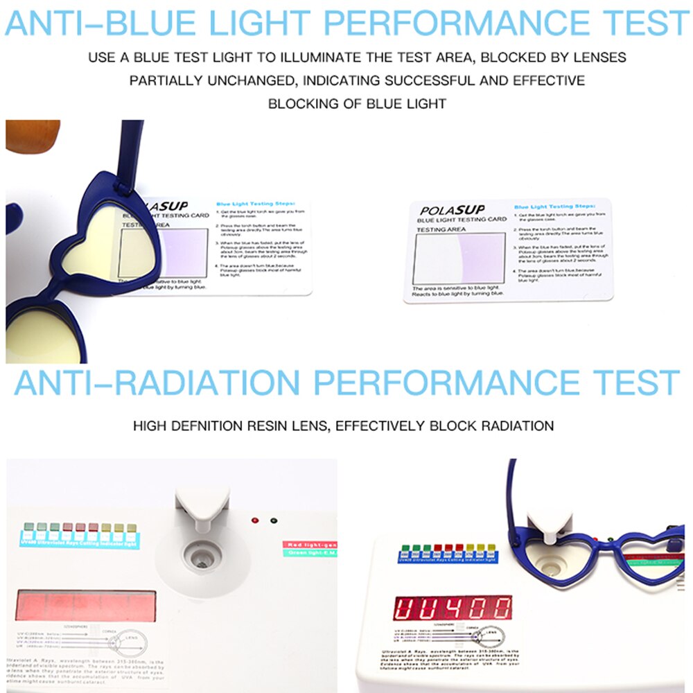 Longkeeper Hartvormige Anti-Blauw Licht Bril Kids Jongen Meisje TR90 Flexibele Frame Optische Brillen Kinderen Clear Lens Eyewear