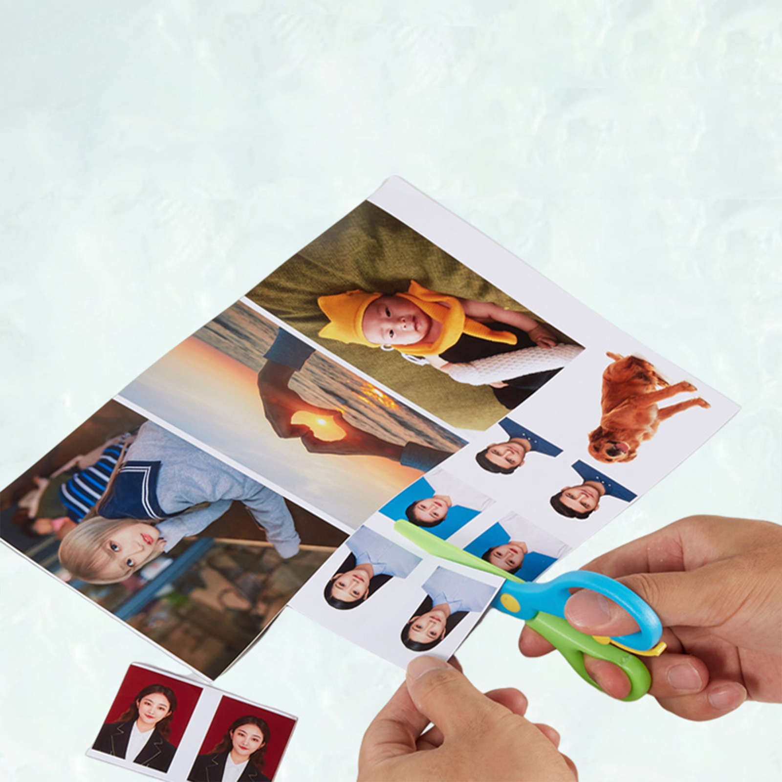 5 Blatt bedruckbare Magnetblätter machen Kühlschrank-Fotomagneten, glänzendes Druckpapier, 13,5 mm Dicke, für Tintenstrahldrucker, 4 x 6