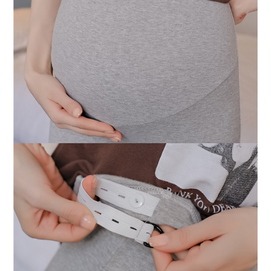 Graviditetsleggings justerbar talje gravide kvinder graviditetstøj strømper ropa mujer embarazada premama enceinte