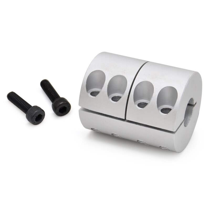 D20 L20 Motor Shaft Coupler 20*20mm Rigid Clamp Coupling Dia. 20mm Disc Coupler for CNC motor