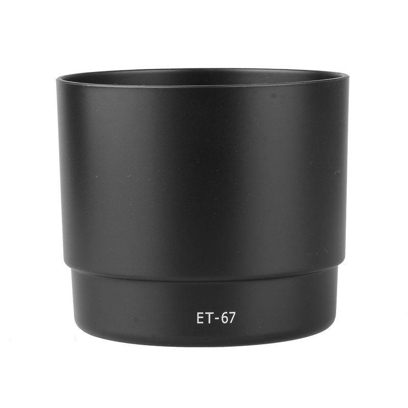 Pare-soleil baïonnette pour Canon EF ET-67 mm F/100 USM 58mm, couvercle de protection pour objectif d&#39;appareil photo DSLR 2.8