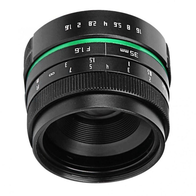Camera Lens 35Mm F1.6 APS-C Cctv Tv Movie Lens + C-NEX Adapter Ring Voor Sony Micro-Slr Camera