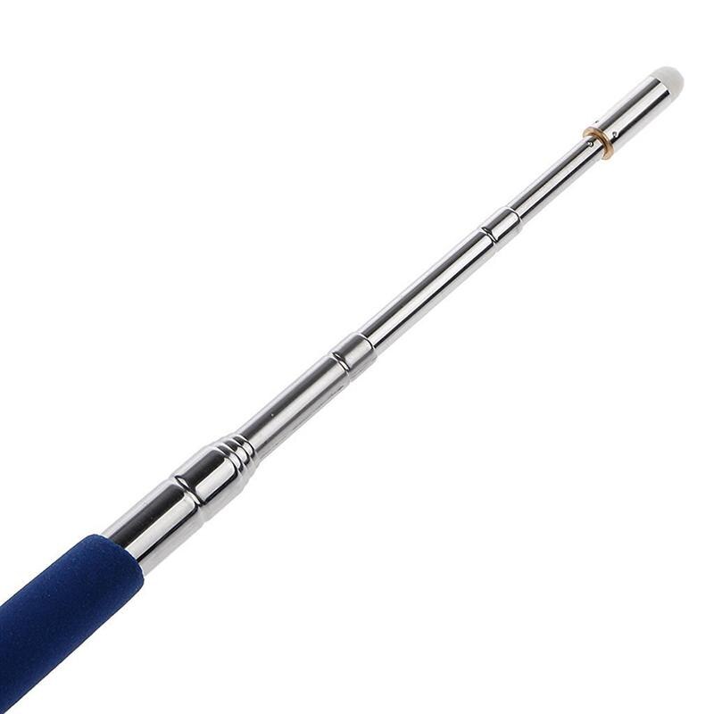 Hand Pointer Extendable Telescopic Retractable Pointer Handheld Presenter Classroom Whiteboard Pointer (Blue)