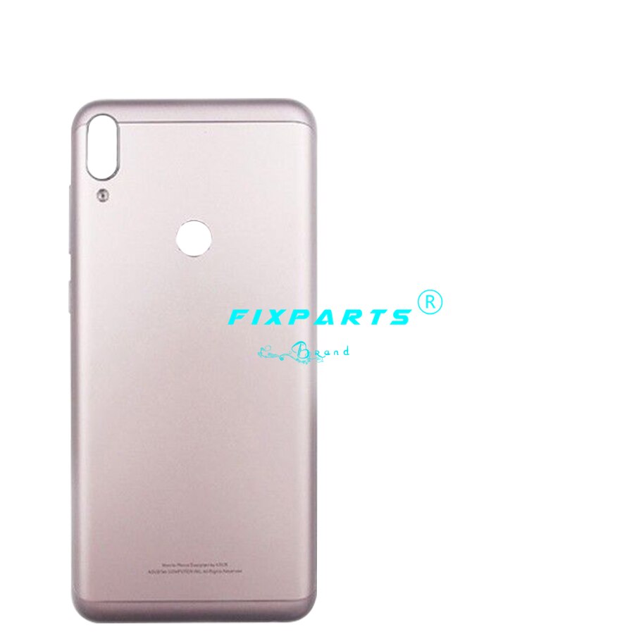 ZB601KL Back Battery Cover For ASUS ZenFone Max Pro M1 ZB602KL Battery Back Case Door Rear Housing Black Replacement Parts: Silver No Lens