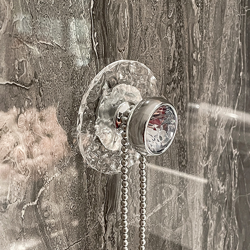 Acryl Badkamer Kristal Transparante Haak Muur Kleding Hanger Deur Handvat Handdoek Sleutel Sieraden Opberghaak Keuken Accessoires