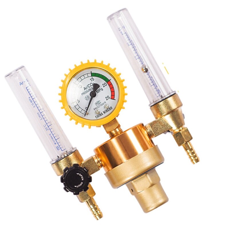 Double Tube Argon Regulator Accurate Gas Metering System for Wider Gas