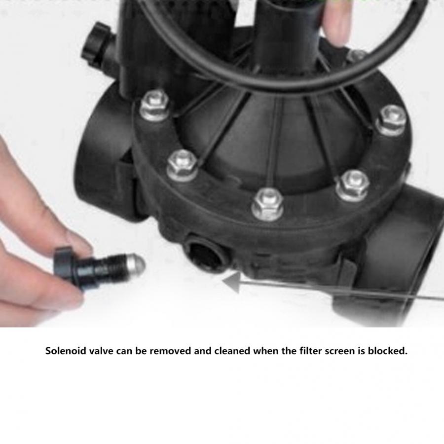 Irrigator Waterproof Garden Irrigation Controller Automatic Water Timer Watering Control with Pulse Solenoid Valve