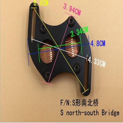 Beiqiao water cooling head South-North Bridge Water Cooling Waterblock With G1/4 For Computer Water Cooling: style3