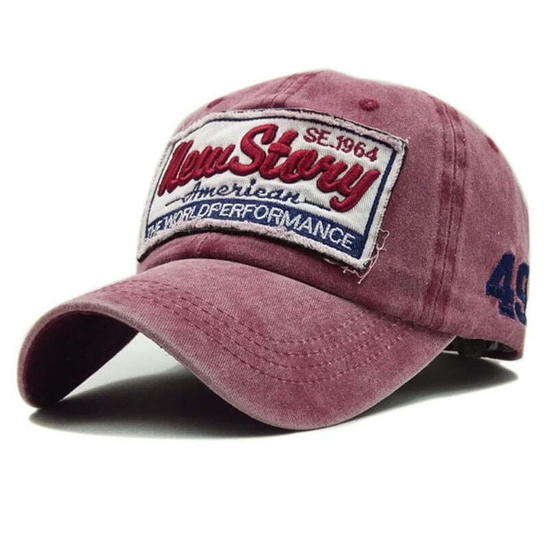 Vasket bomuld baseball kasket snapback hat mænd kvinder retro sommer hip hop monterede kasketter afslappet bogstav casquette gorra hombre bone: 02