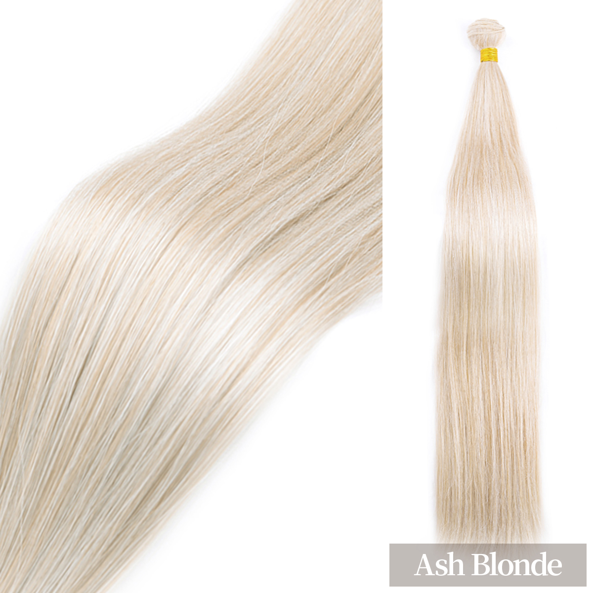 Extensiones de cabello sintético, mechones de cabello liso, 24 ", 100g, tejido rubio Omber, fibra de alta temperatura, cabello trenzado de ganchillo liso: 1B/27HL