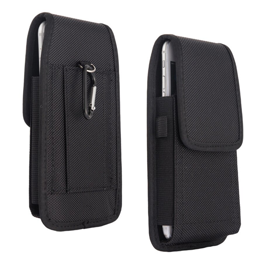 Leather phone belt case 6.5/5.8/4.7&#39;&#39; Waist Bag Magnetic Vertical Phone Case for iPhone XR XS Max 8 Plus Pouch Cover Belt Clip