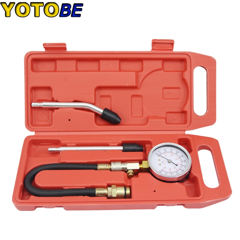 Automotive Tools Engine Diagnostic Tool for Checking Gasoline Engine Compression Tester Kit