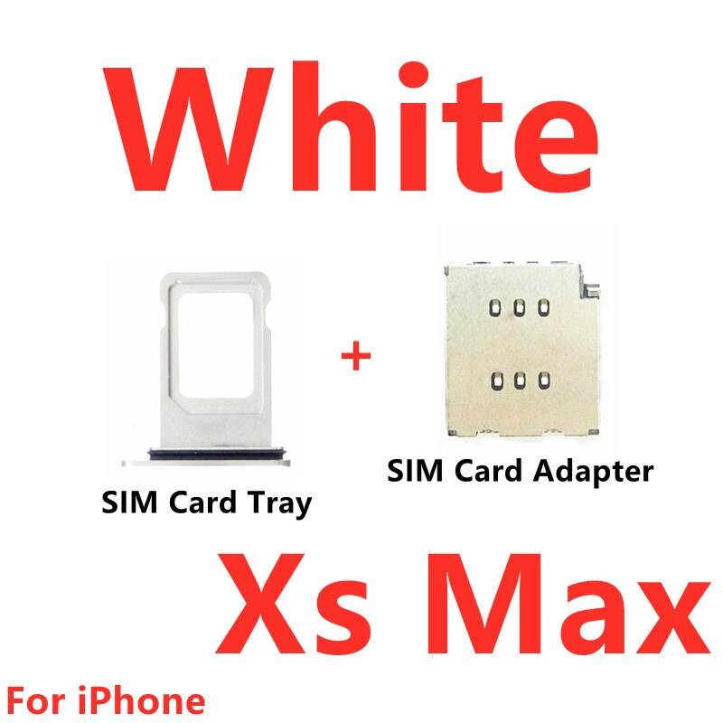 Ersatz Teile Dual SIM Karte Leser biegen Kabel Für iPhone Xs Max SIM Karte Tablett Halfter Slot Adapter