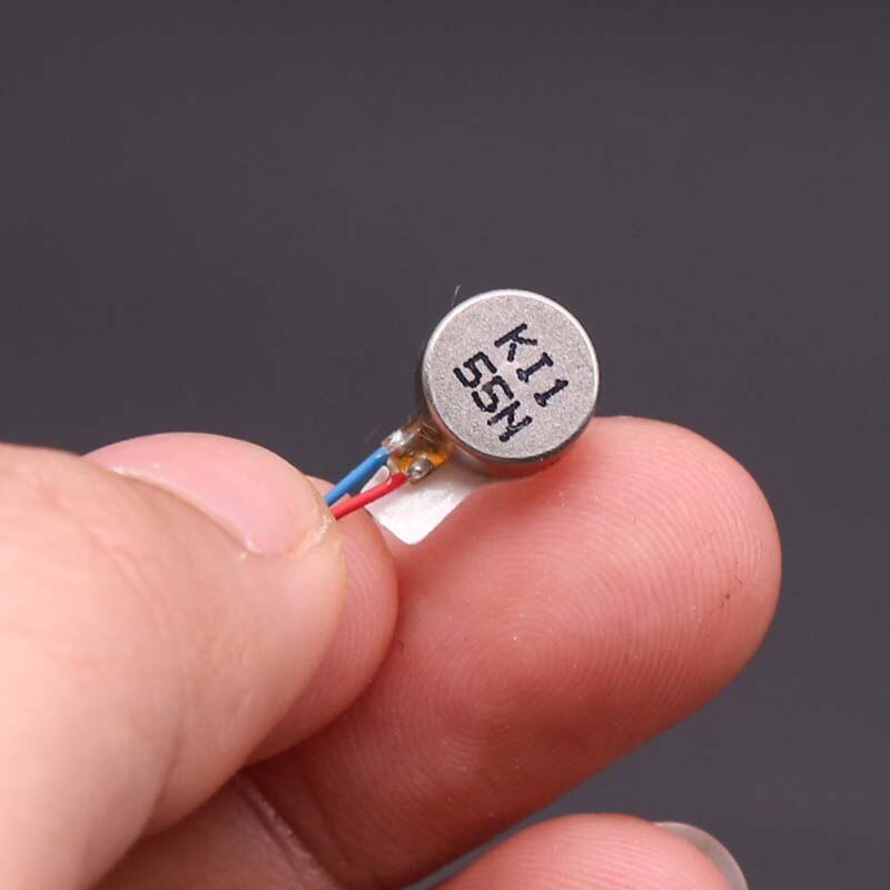 0834 DC 3-5V Phone Coin Flat Vibrating Vibration Vibration Motor MINI Micro Motor 8*3.4mm For Phone Coin Massager Moteur