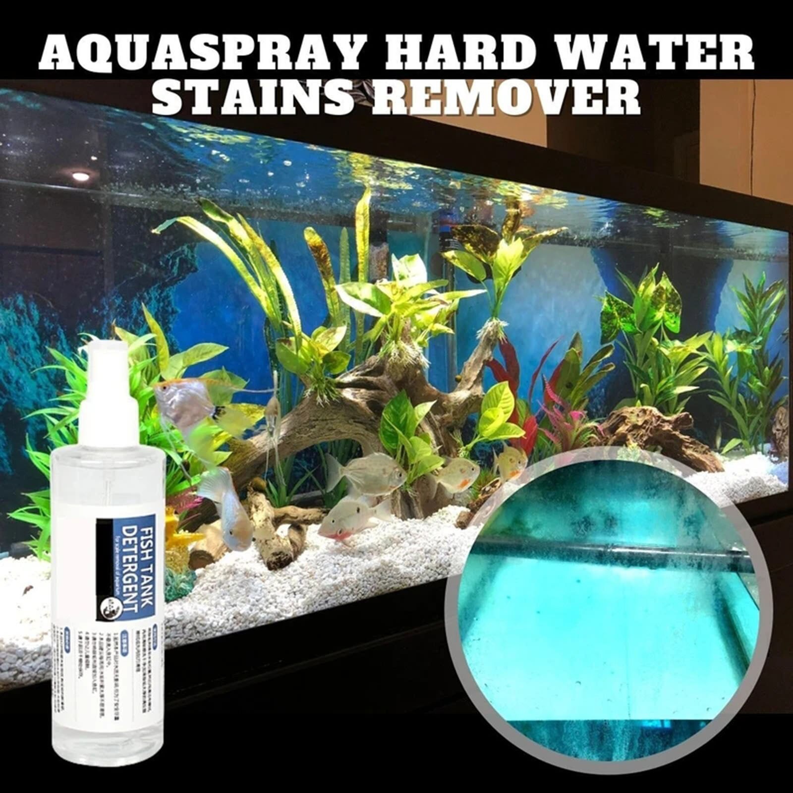 100ml Water Heater Scale Cleaning Hard Water Stains Remover Fish Tank Scale Removing Scale Cleaning Scale Cleaner 1PC