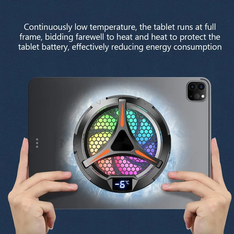 X42 stumm Fan Telefon Magnetischer Kühler für iPad iPhone Spezielles Tablette mit Aluminium Laptop Tablette Ständer Kühler Peltier Kühler
