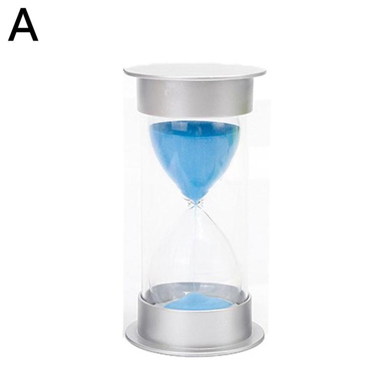 30 Minutes Hourglasses Children Teeth Brushing Timer Home Decoration Crafts Hourglasses -proof Home Decor: blue