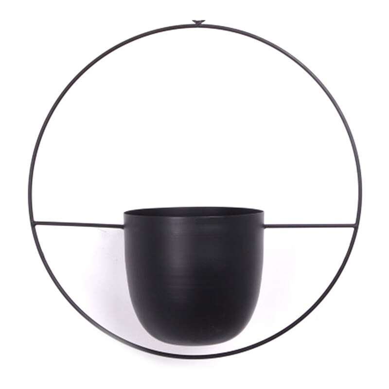 Metalen hangende pot plantenhanger ketting hangende plantenbakmand bloempot plantenhouder huis tuin balkon decoratie