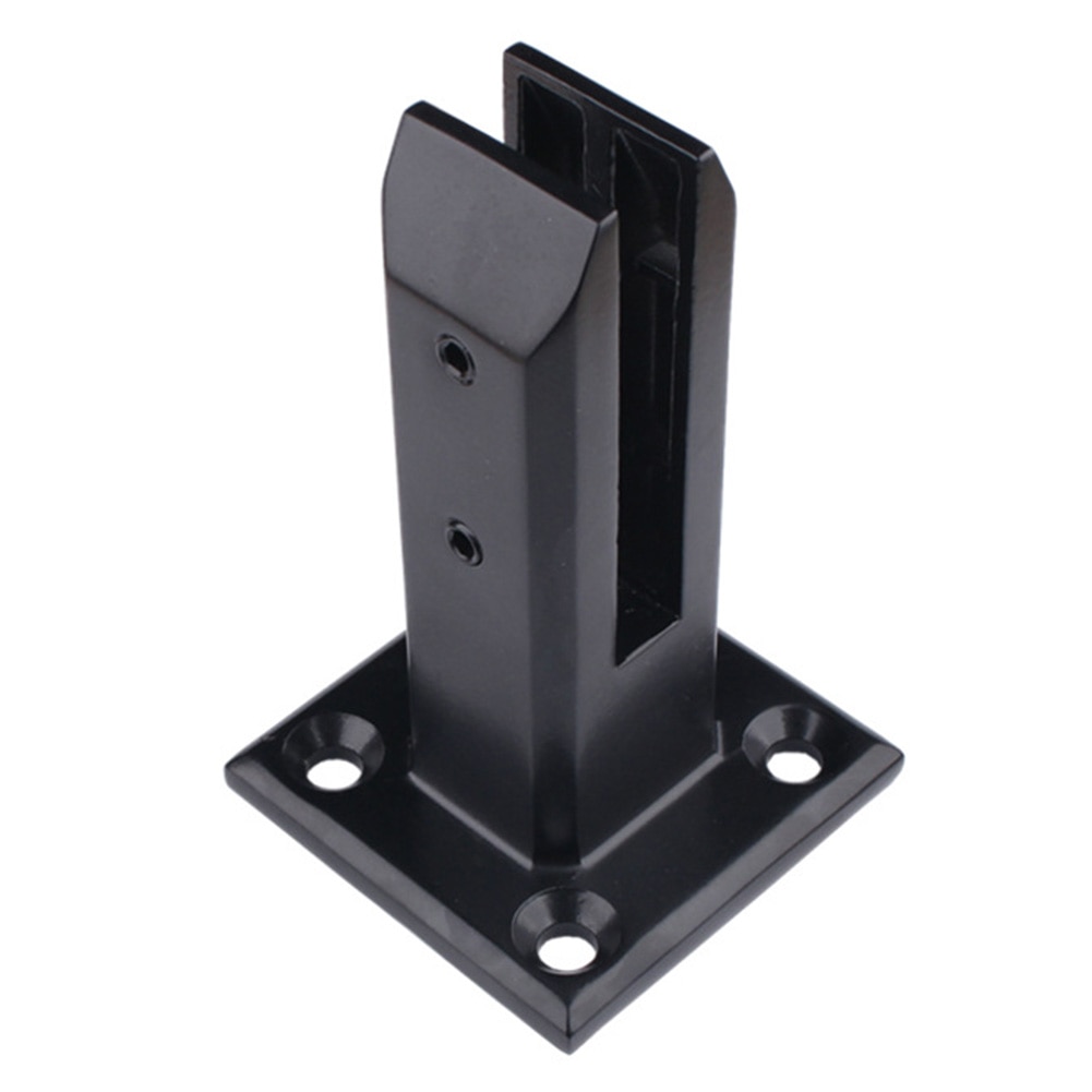 Clip Glass Clamp Stairs Railing Support Brackets Home Floor Standing Fence Stainless Steel Fixed Pool Balcony Post Shelf