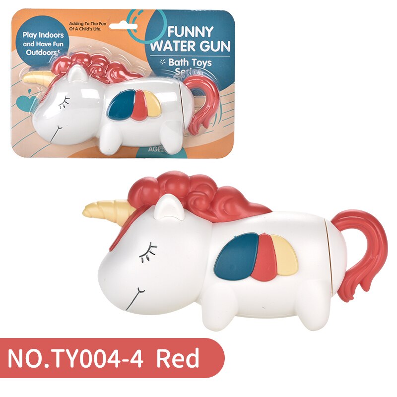 CSOC Lustige Spielzeug Einhorn Hai Schwein Wasser Pistolen Sommer Spielzeug: Licht Grün