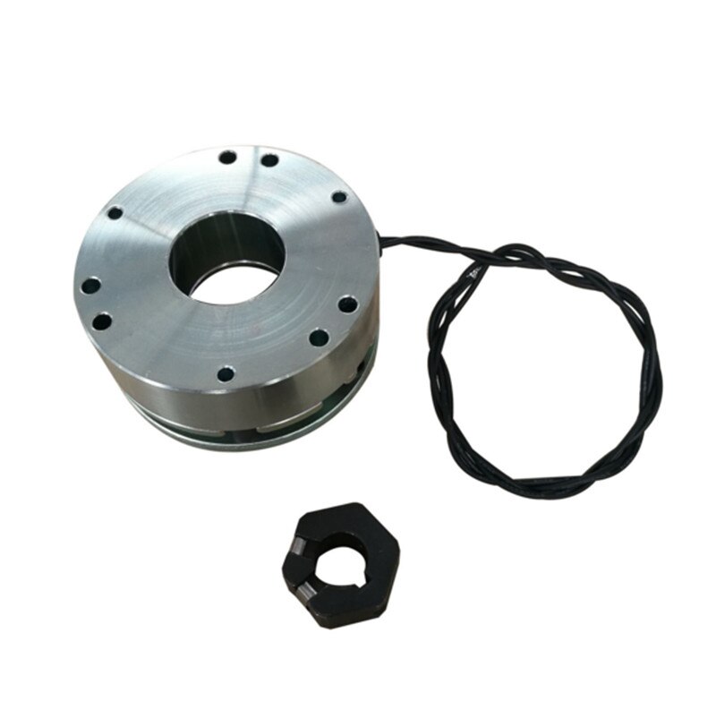 Stepper motor brake DC 24V for NEMA 17 NEMA 23 NEMA34 stepper motor silver color round type motor brake