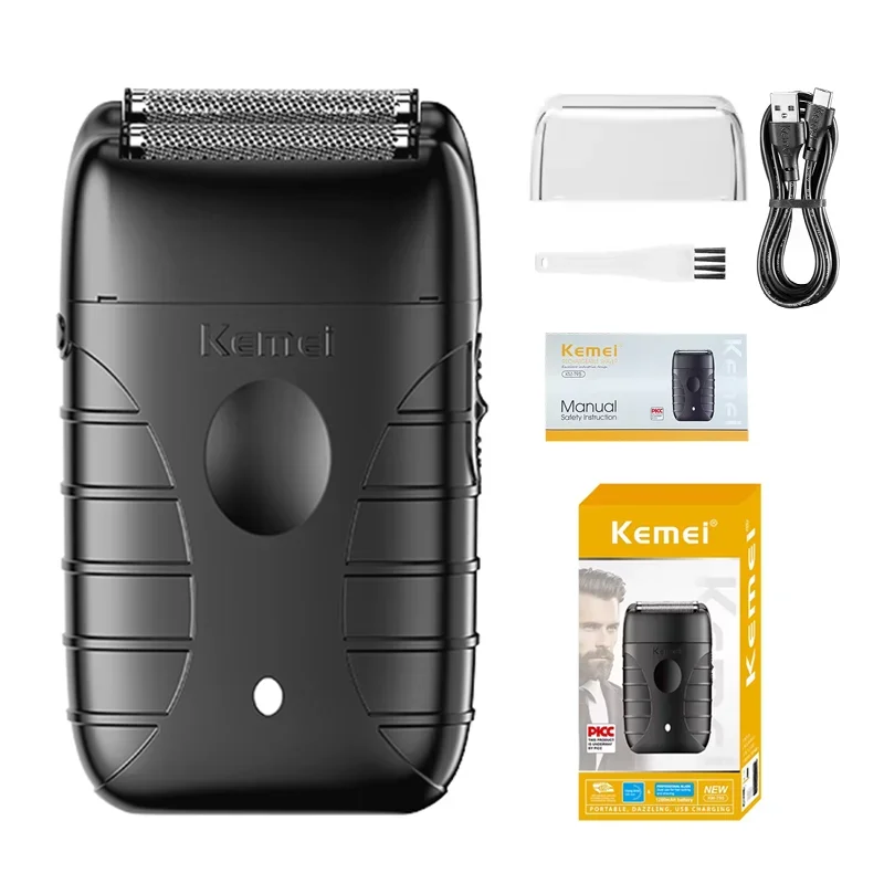Kemei KM-2290 KM-2293 KM-T95 Cutting Machine Electric Shaver Hair Trimmers With LCD Display Men's Hair Clipper: GRAY