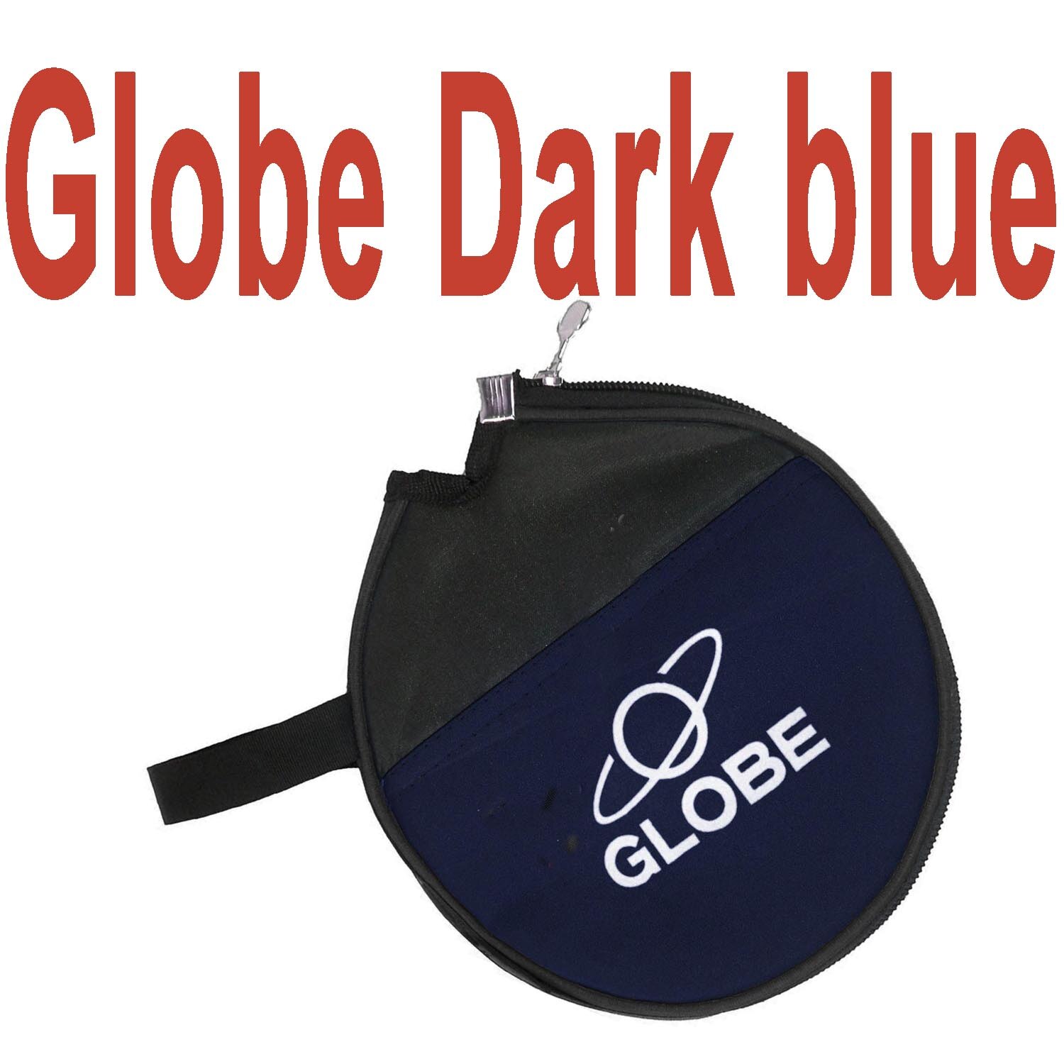 Sanwei bordtennis lille etui batovertræk til bordtennisketcher: Globus mørkeblå
