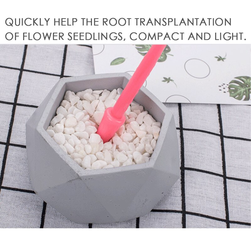 1 Juego de Mini herramientas de trasplante suculentas combinación de envases de flores suministros de jardinería herramienta de carne en maceta herramientas de mano de jardín