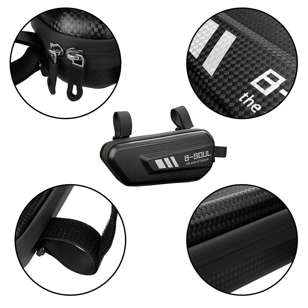 B-SOUL Fiets Driehoek Tas Voor Tube Frame Bag Hard Shell Regendicht Mountainbike Bag Fiets Accessoires