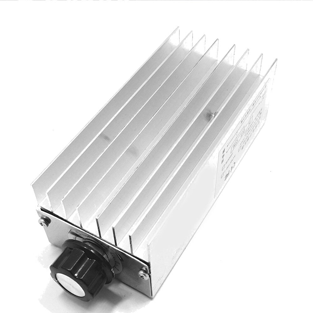 0-220V 20A Pulse Width Modulator PWM Electric Motor Speed Controller 6000W High Power Thyristor lectronic Regulator