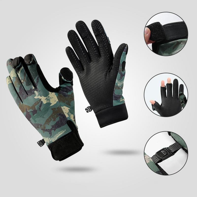 Angelhandschuhe für kaltes nasser, Winter, warme Vlies-Fingerlose Handschuhe für sterben Jagd, Touchscreen, warme Handschuhe für kaltes nasser, rutschfest