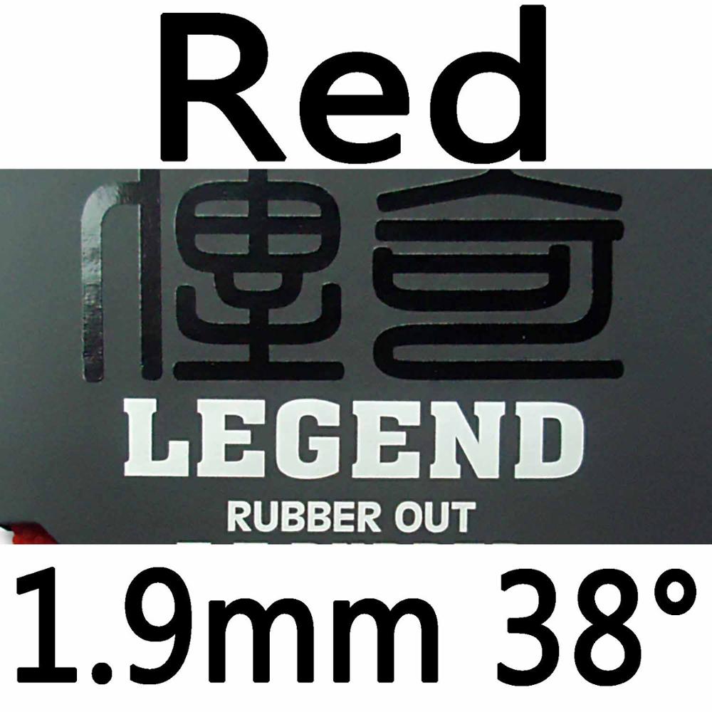 729 LEGEND Pips-out Table Tennis Rubber Ping Pong Pimples Out With Sponge Tenis De Mesa: Red 1.9mm H38